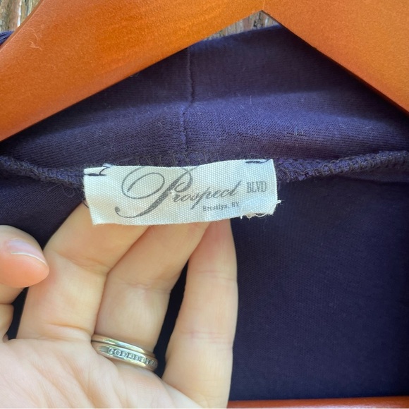 PROSPECT BLVD Women’s Navy Blue Cardigan Size Small - Picture 3 of 9